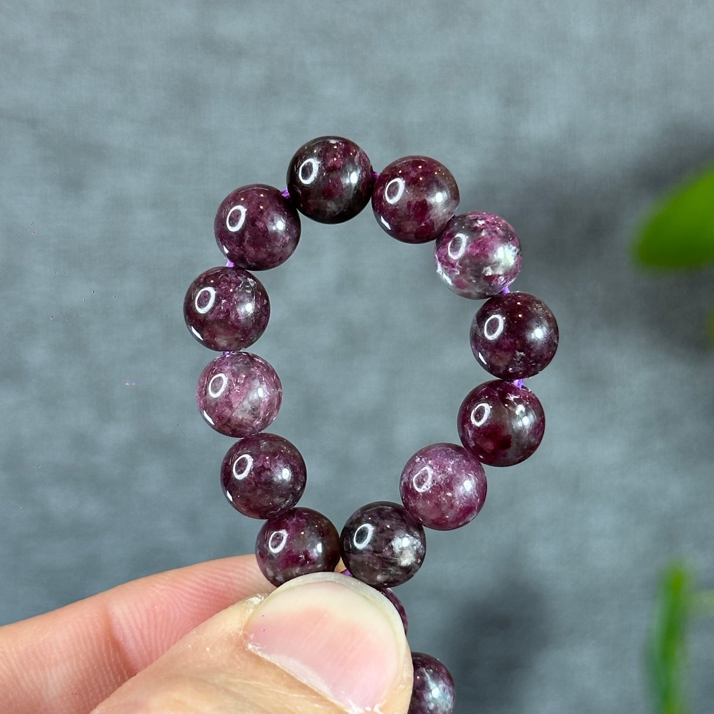 Natural Eudialyte Bracelet Size 8 mm