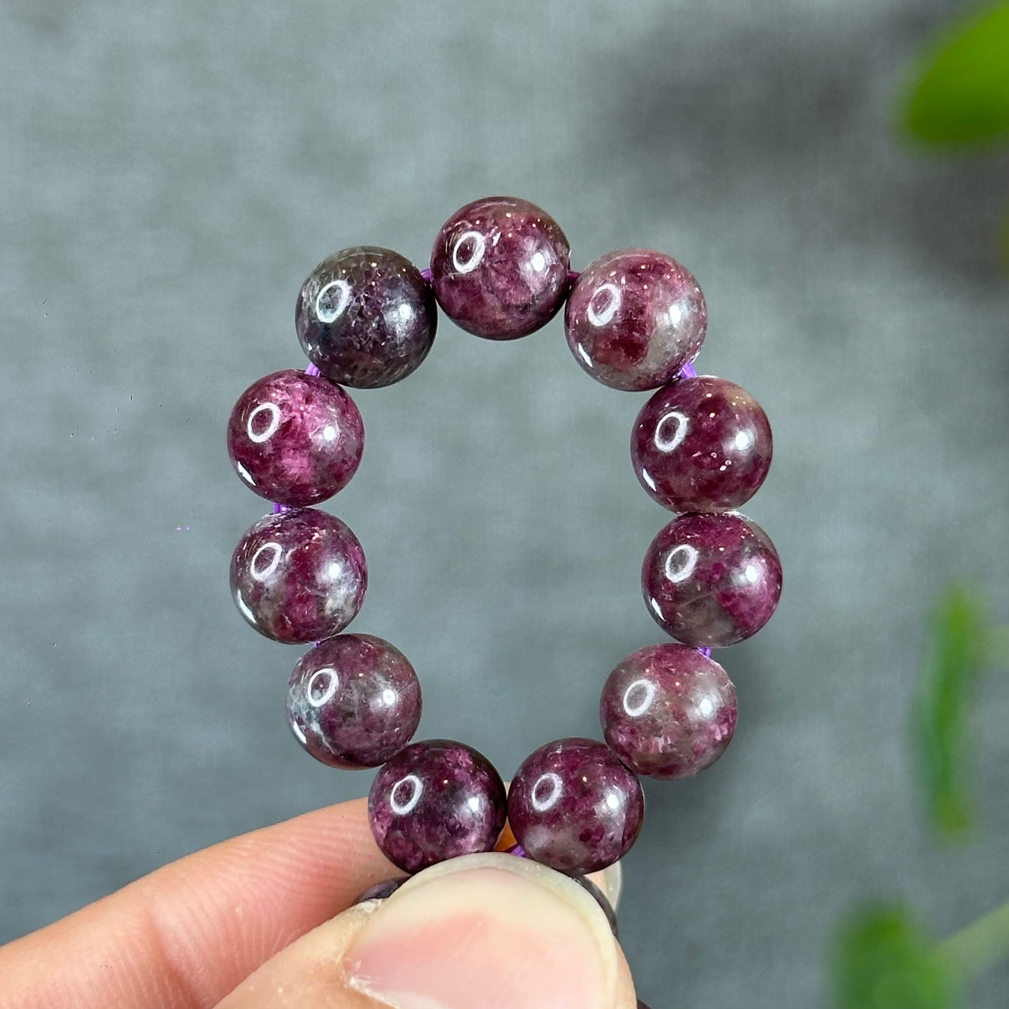 Natural Eudialyte Bracelet Size 8 mm