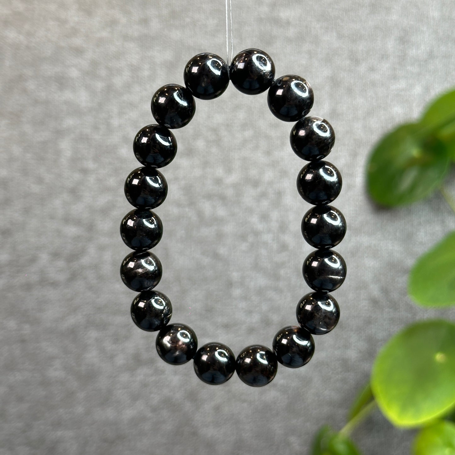 Natural Hypersthene Bracelet Size 10 mm