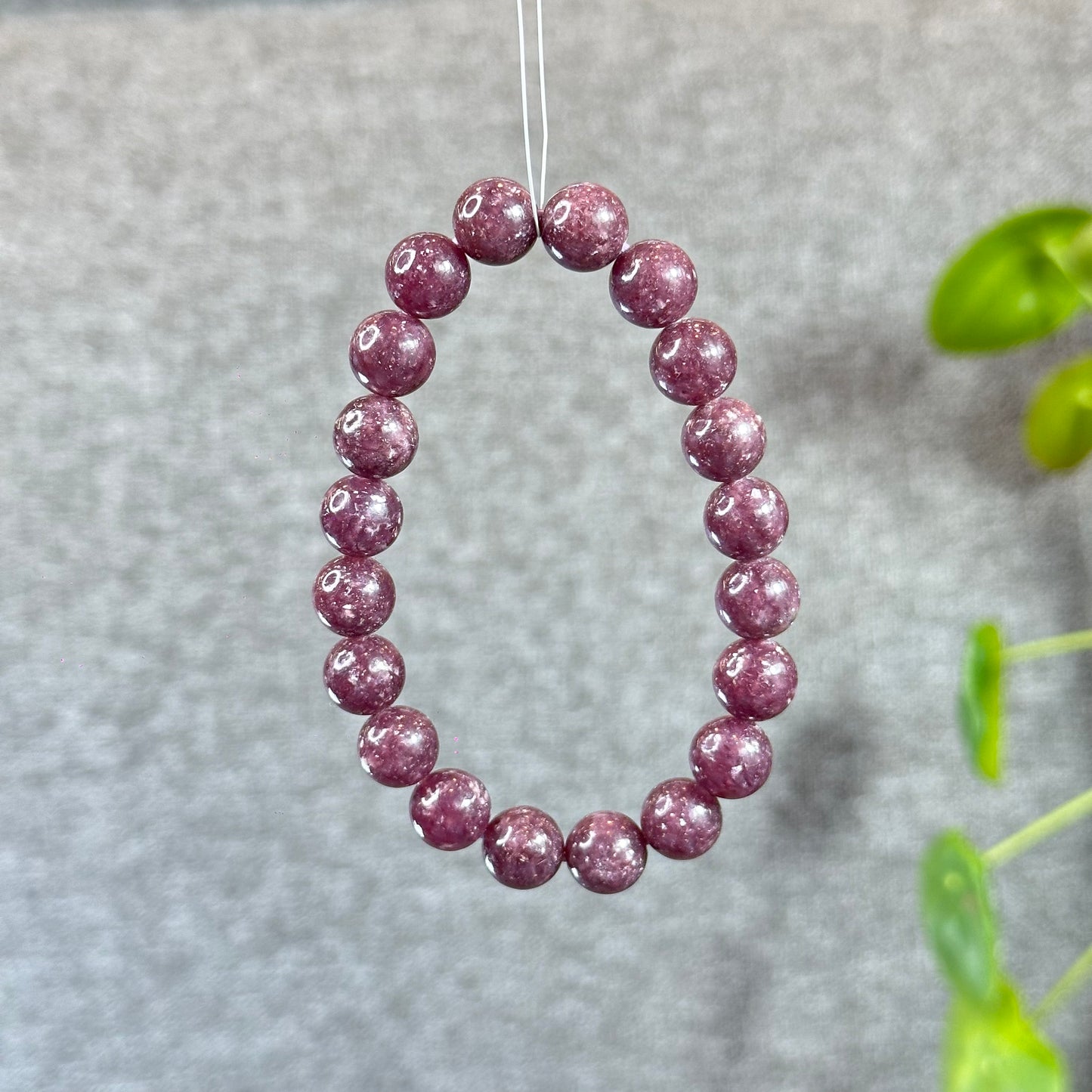 Bracelet Lépidolite Taille 10 mm