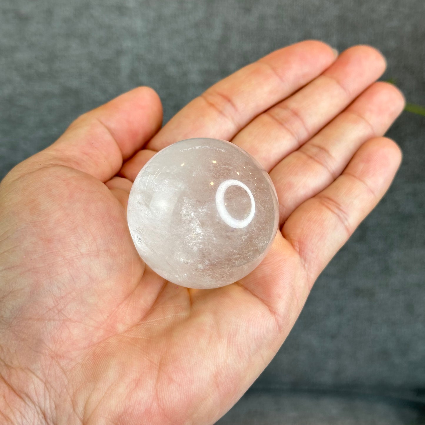 Natural Clear Quartz Sphere 42 mm