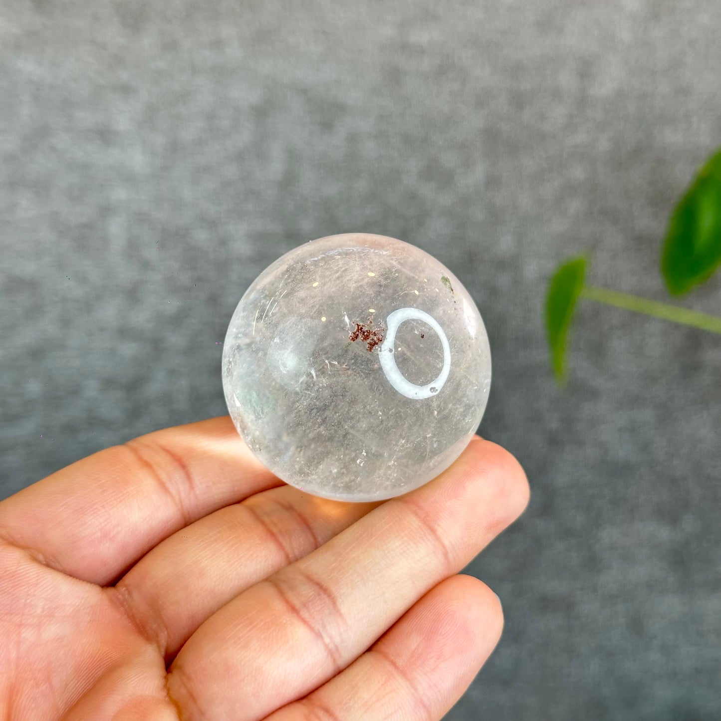 Natural Clear Quartz Sphere 42 mm