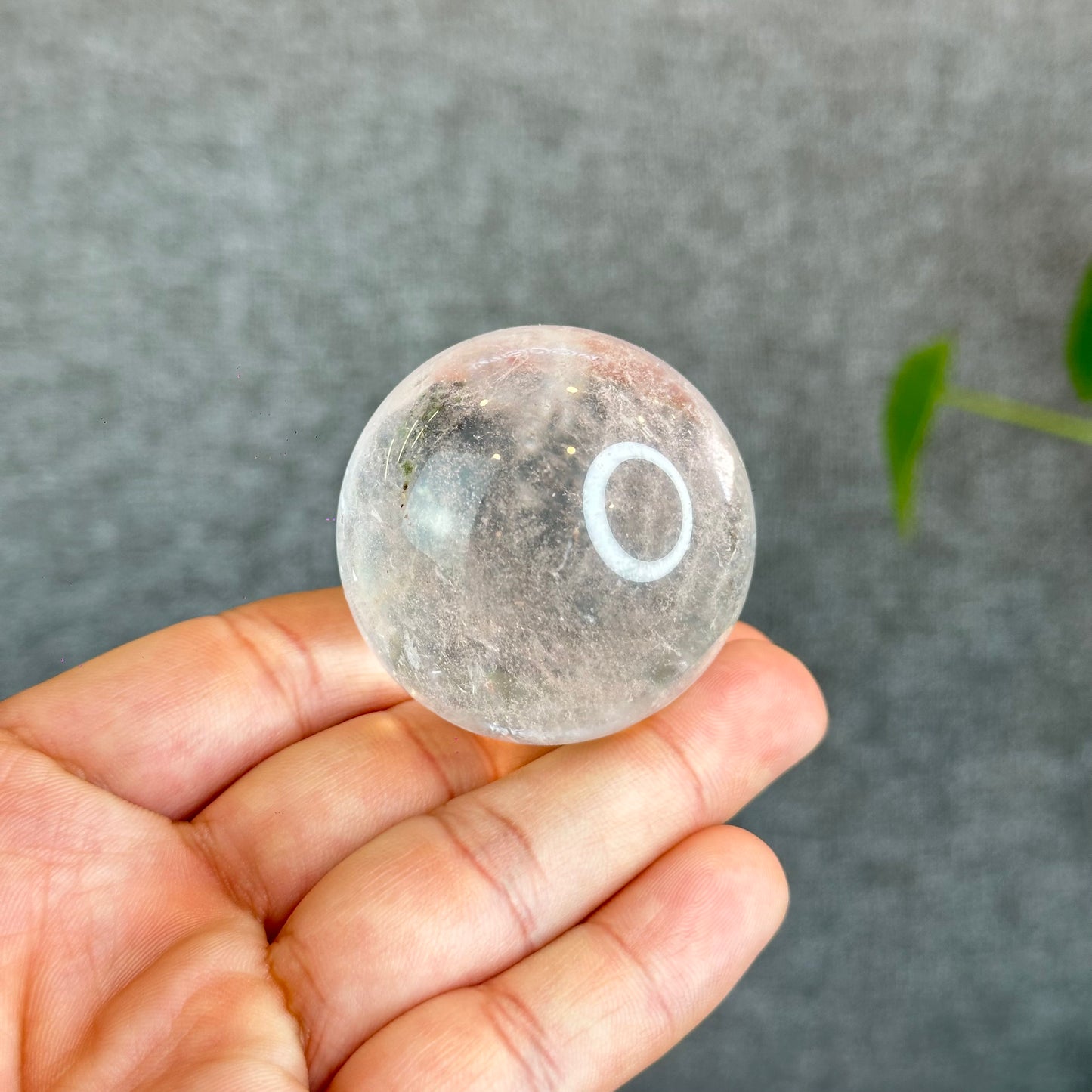 Natural Clear Quartz Sphere 42 mm