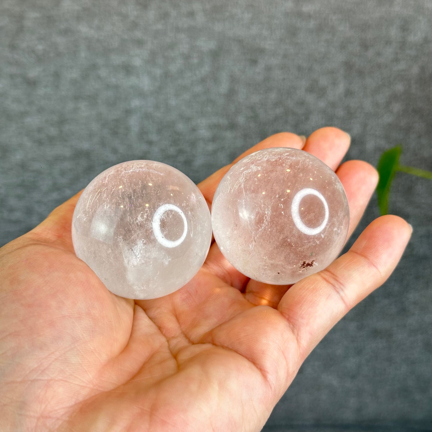 Natural Clear Quartz Sphere 42 mm