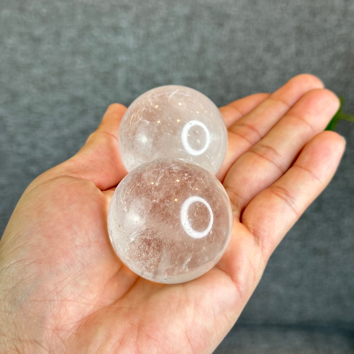 Natural Clear Quartz Sphere 42 mm