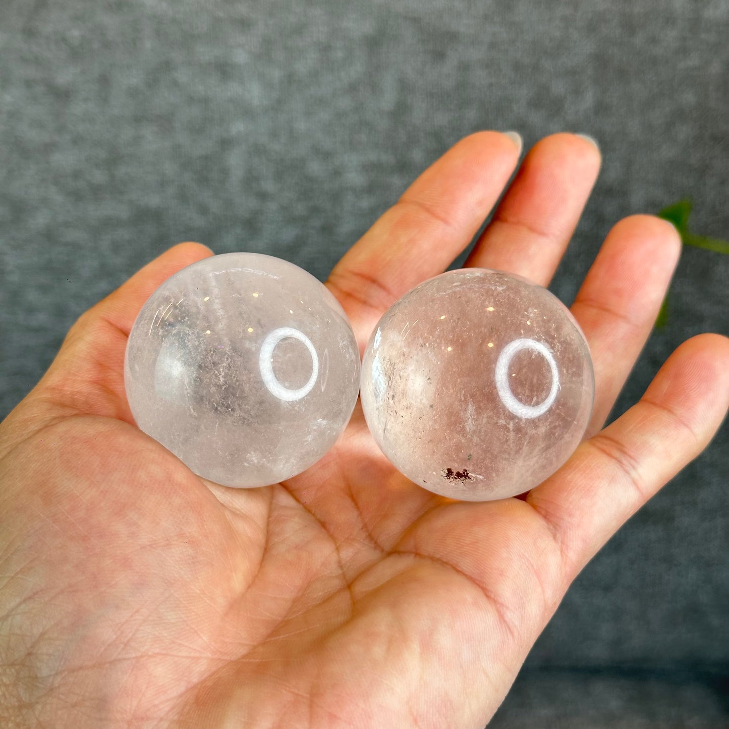 Natural Clear Quartz Sphere 42 mm