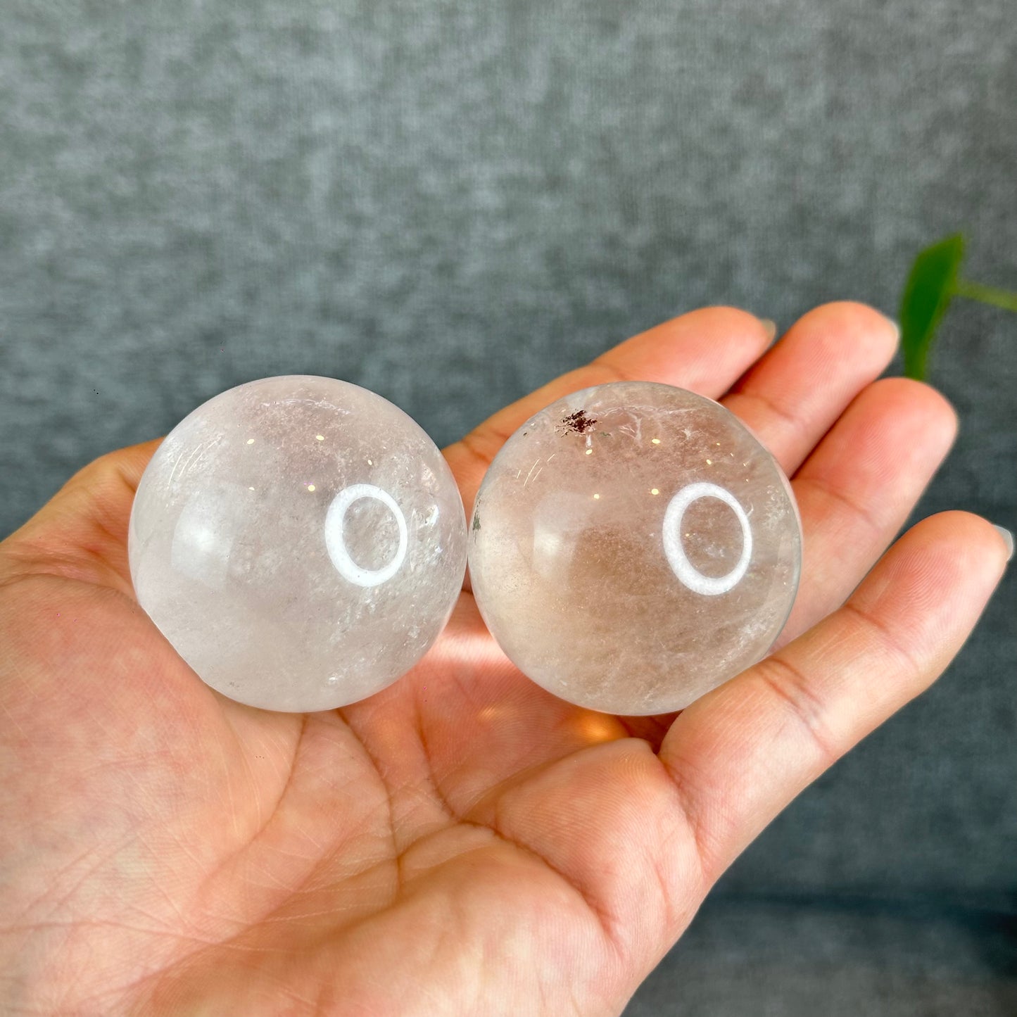 Natural Clear Quartz Sphere 42 mm