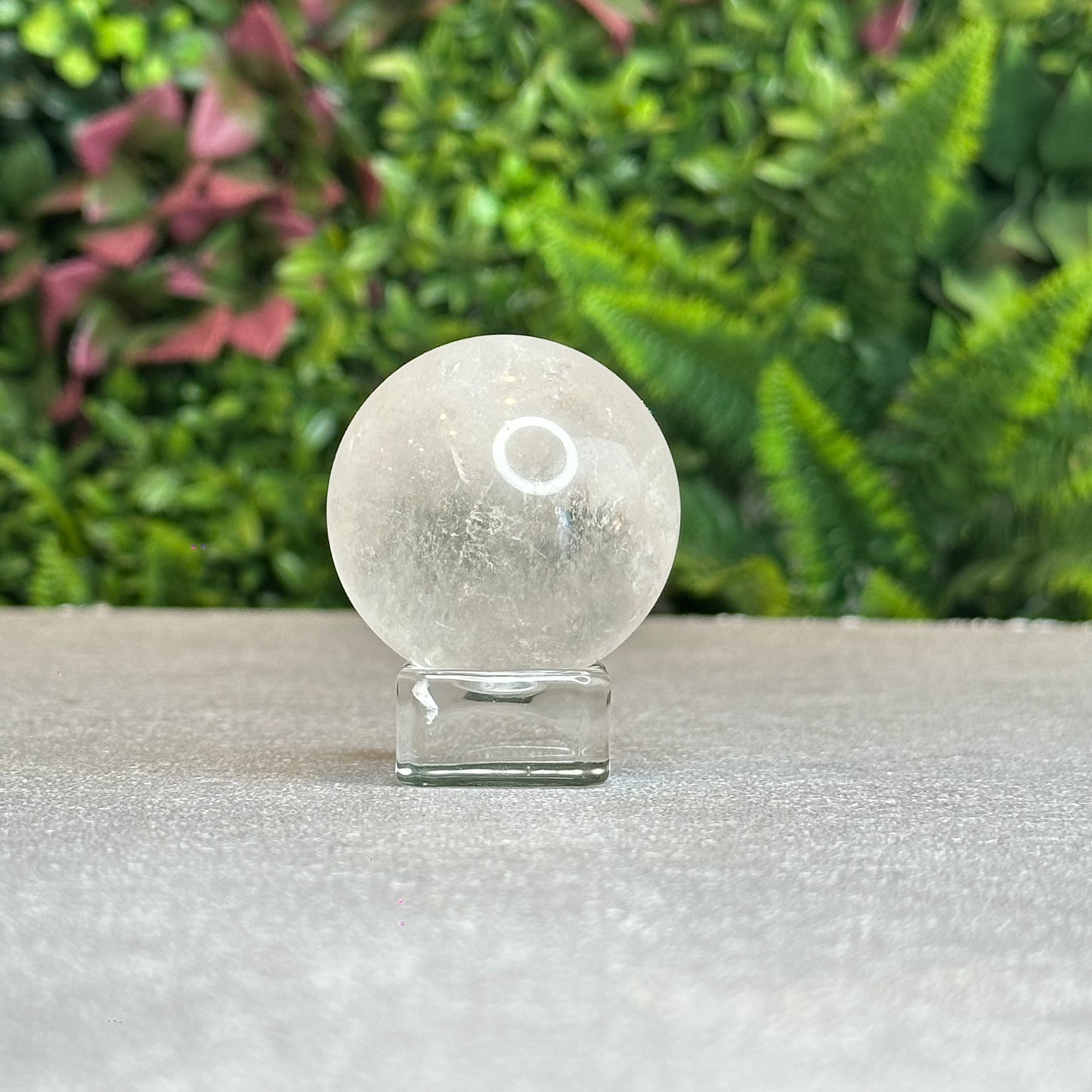 Natural Clear Quartz Sphere 42 mm