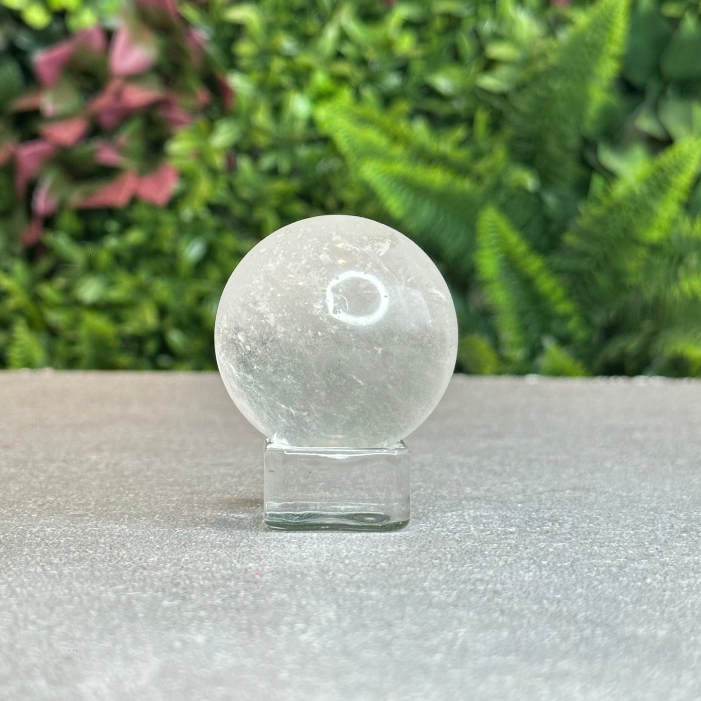 Natural Clear Quartz Sphere 42 mm