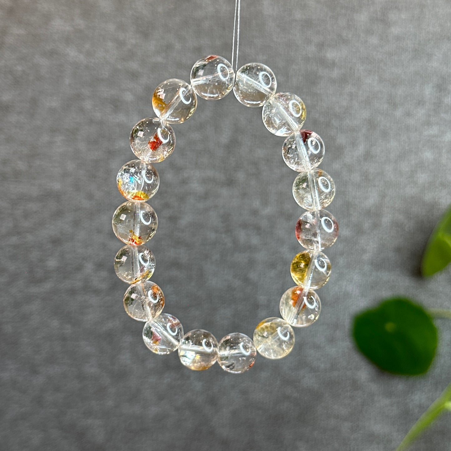 Natural Koi Fish Quartz Bracelet Size 11 mm