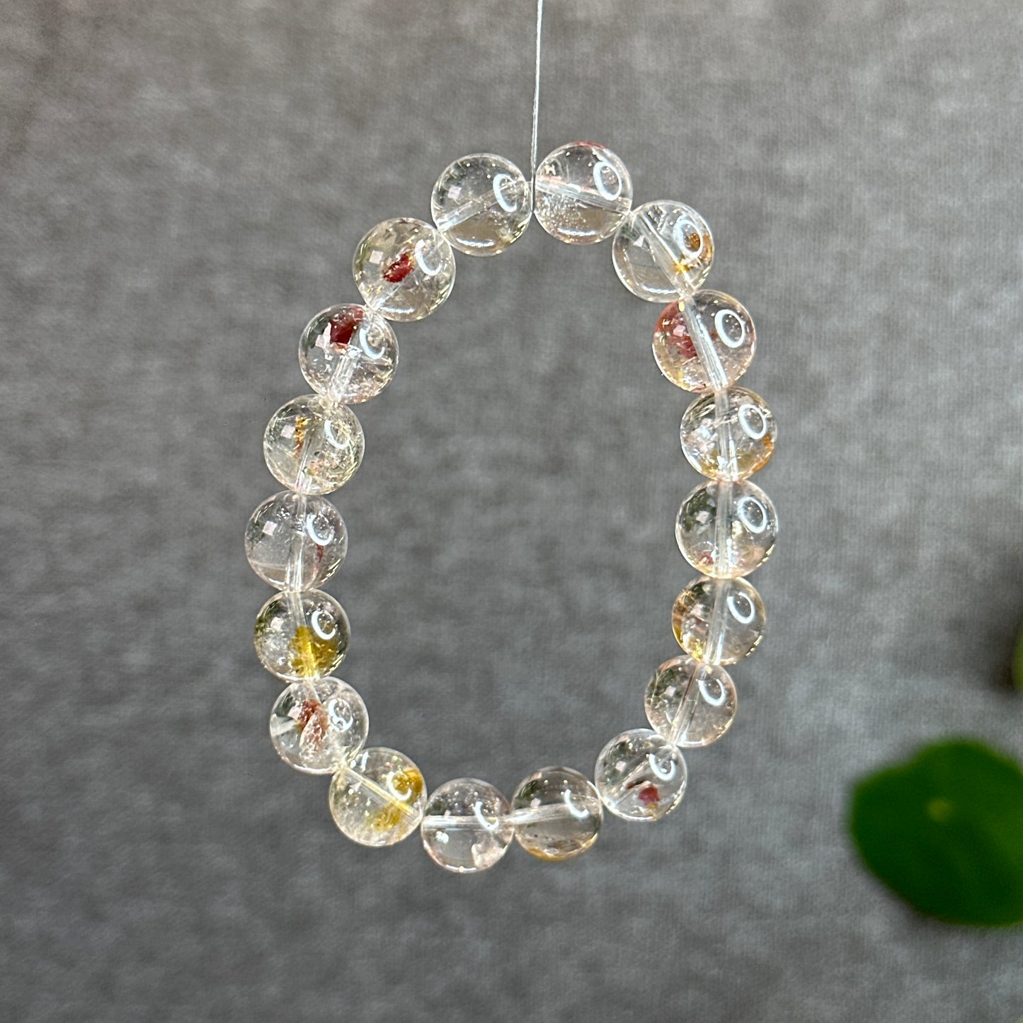 Natural Koi Fish Quartz Bracelet Size 11 mm
