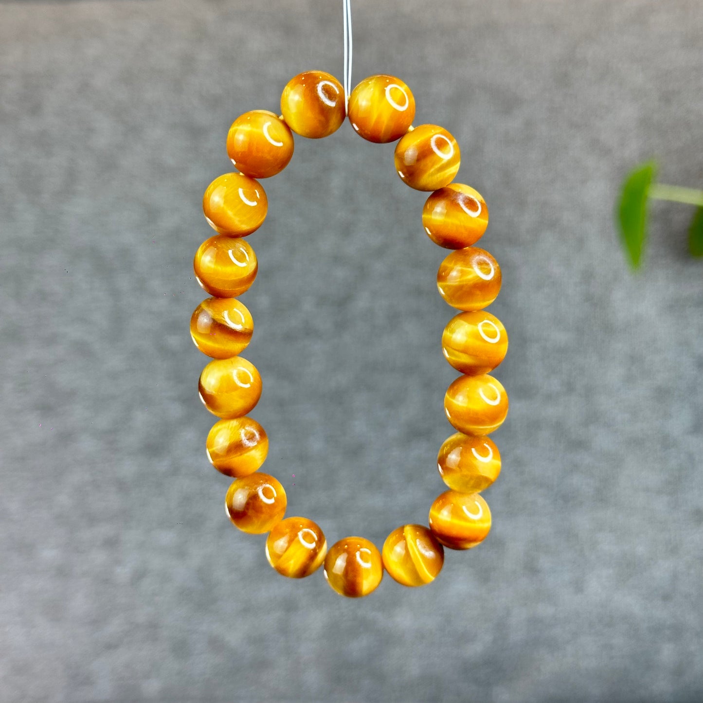 Natural Golden Tiger Eye Bracelet Size 10 mm