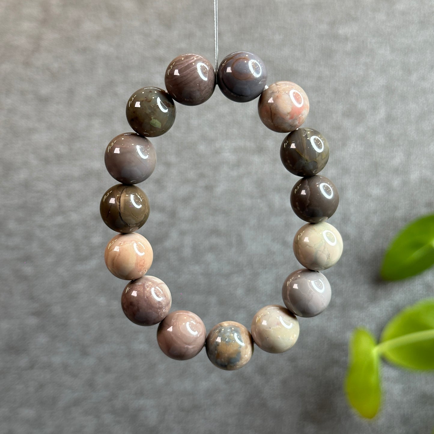 Natural Alashan Agate Bracelet Size 13.5-14 m