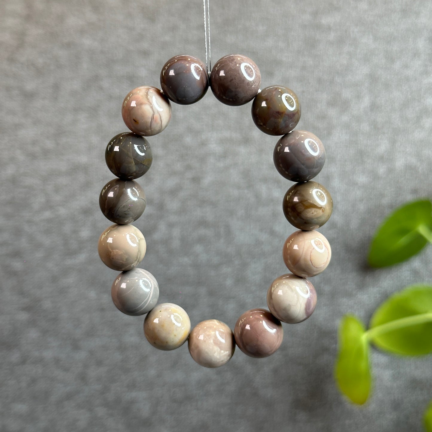 Natural Alashan Agate Bracelet Size 13.5-14 m