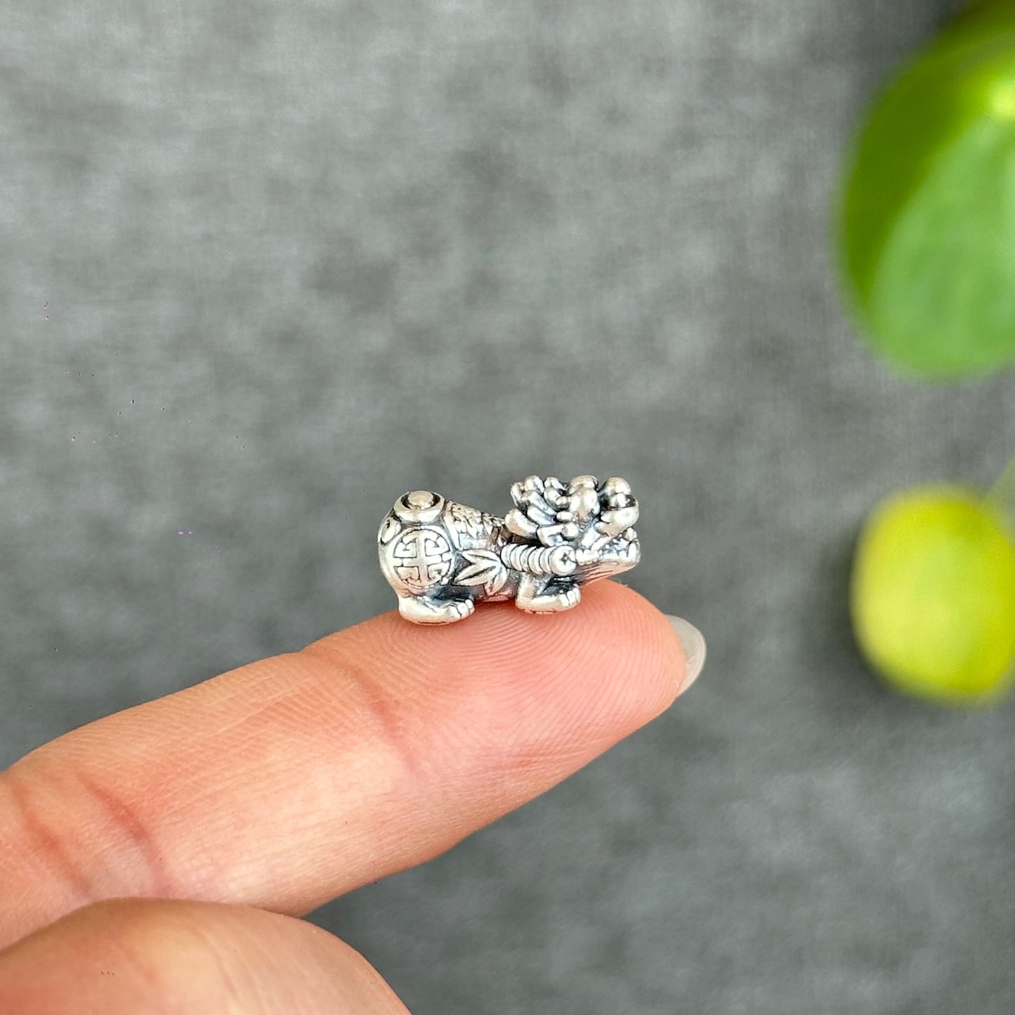 Pixiu Silver Charm Large