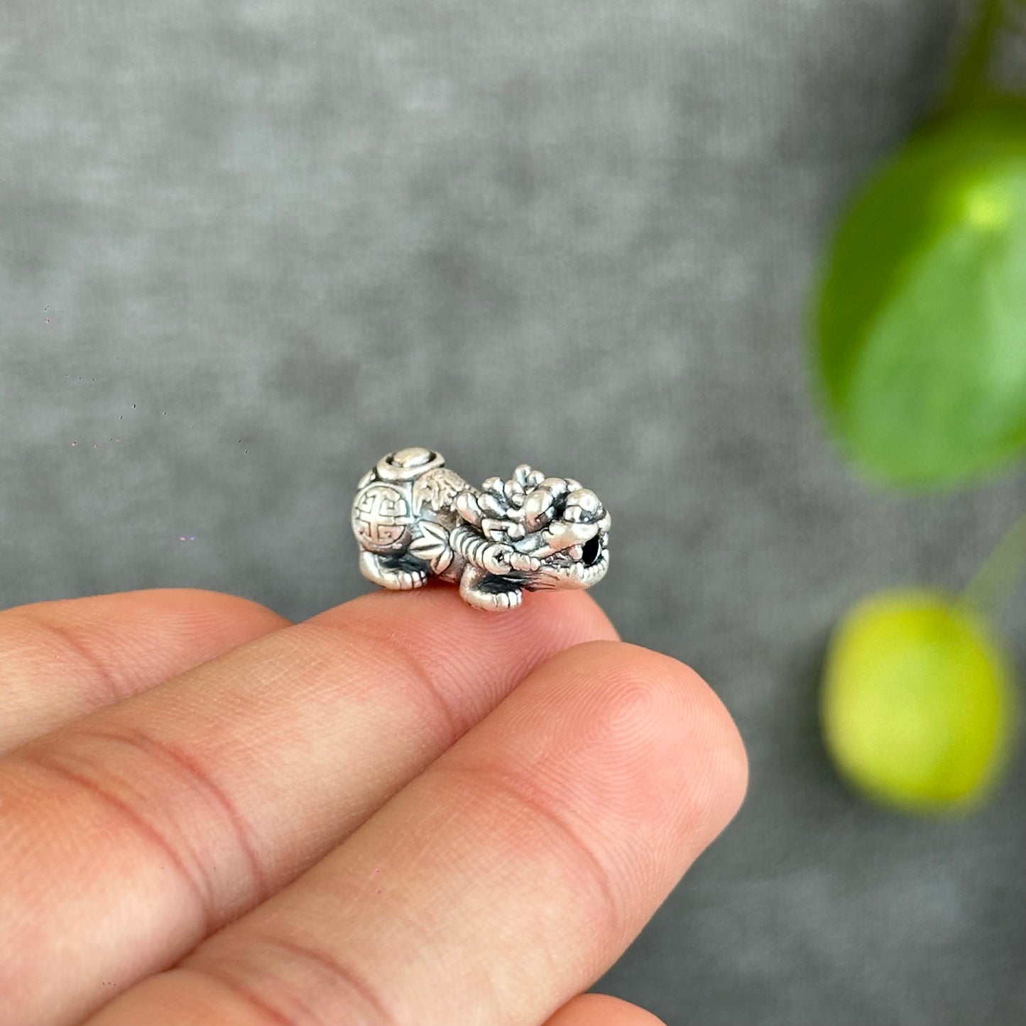 Pixiu Silver Charm Large
