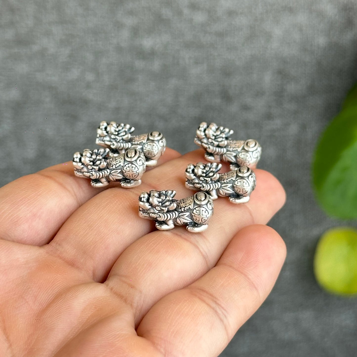 Pixiu Silver Charm Large