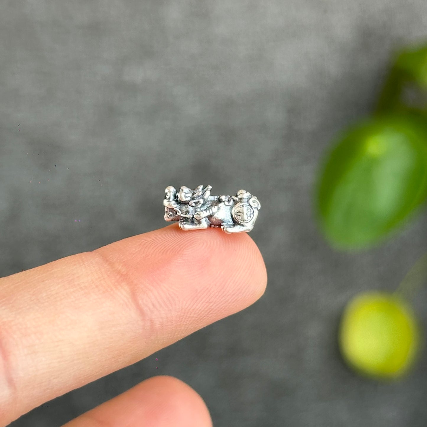 Pixiu Silver Charm Small