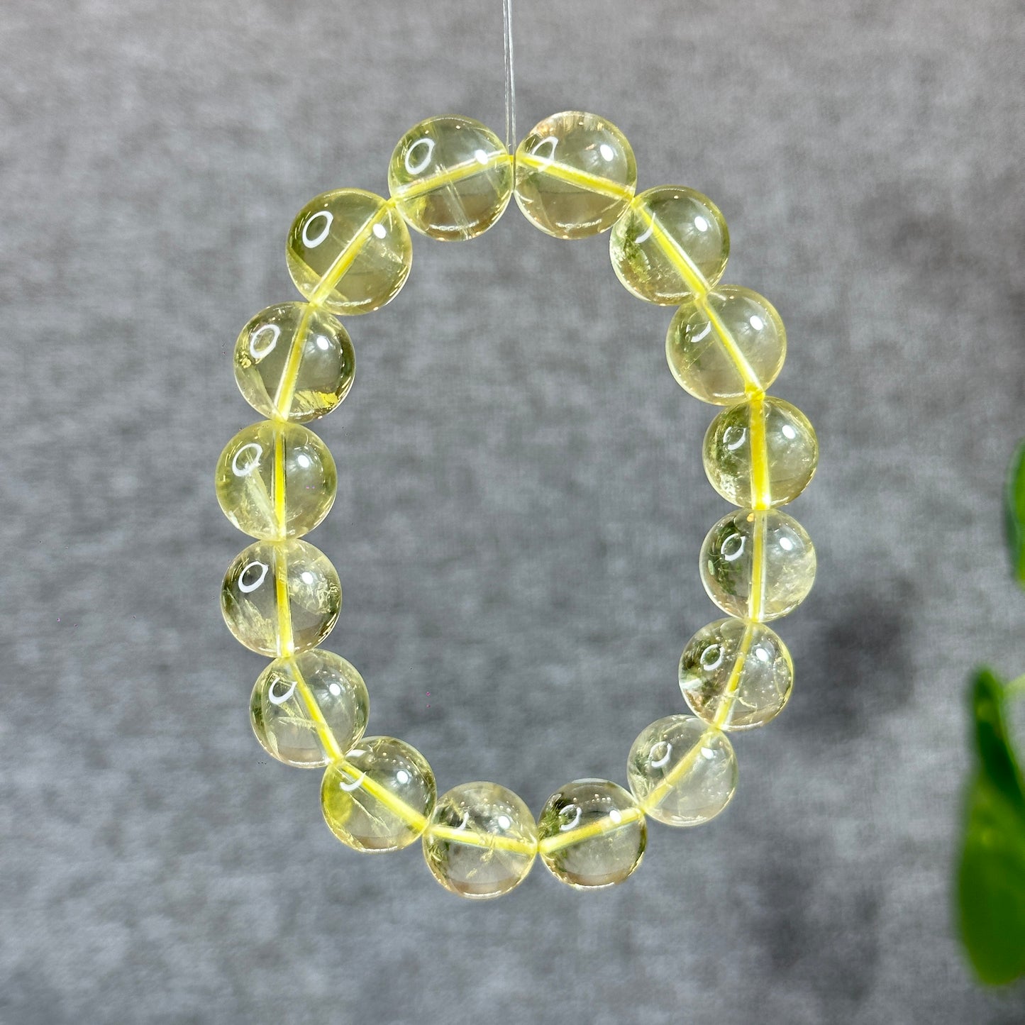 Natural Citrine Bracelet Size 13 mm
