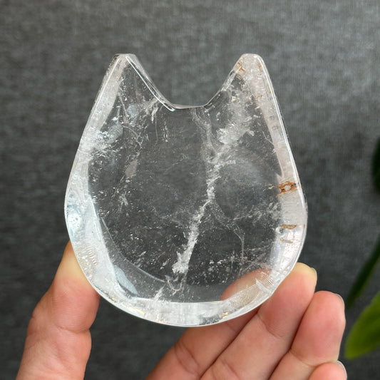 Natural Clear Quartz Bowl