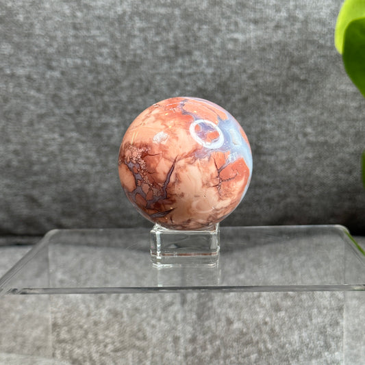 Pink Agate Sphere | Gemstones and Their Meanings