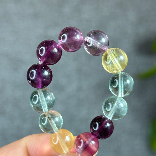 Natural Fluorite Bracelet 8 mm