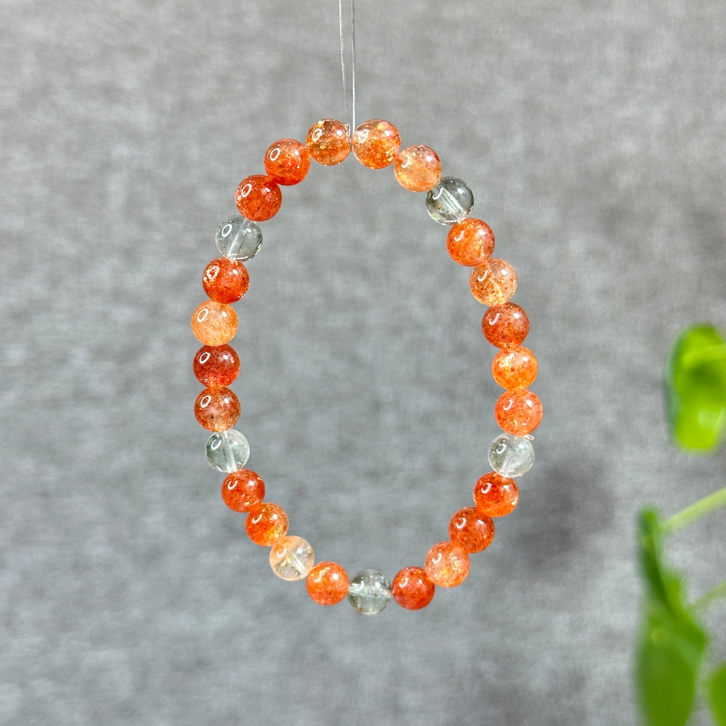 Natural Anisha Golden Sunstone Bracelet Size 6.5 mm