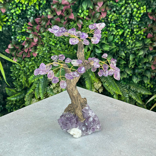 Natural Amethyst Bonsai Tree