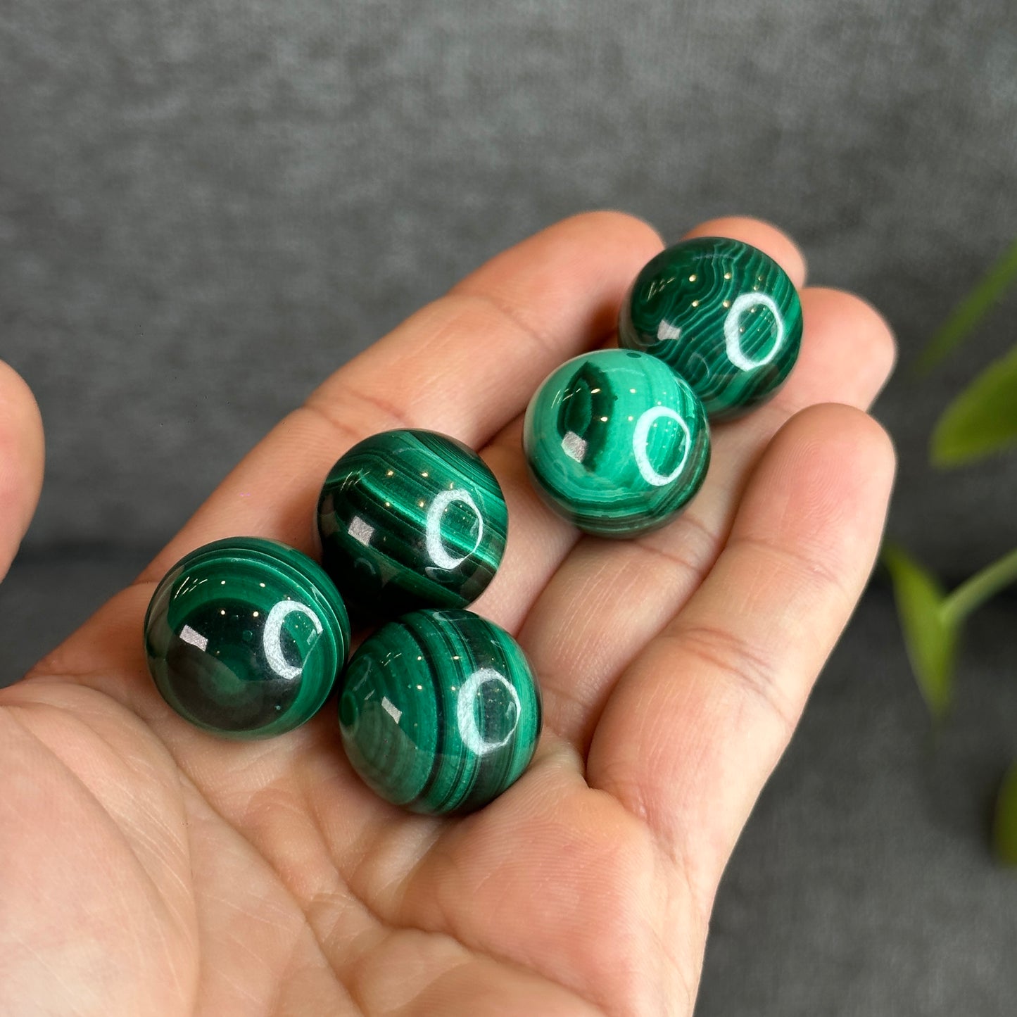 Natural Malachite Sphere