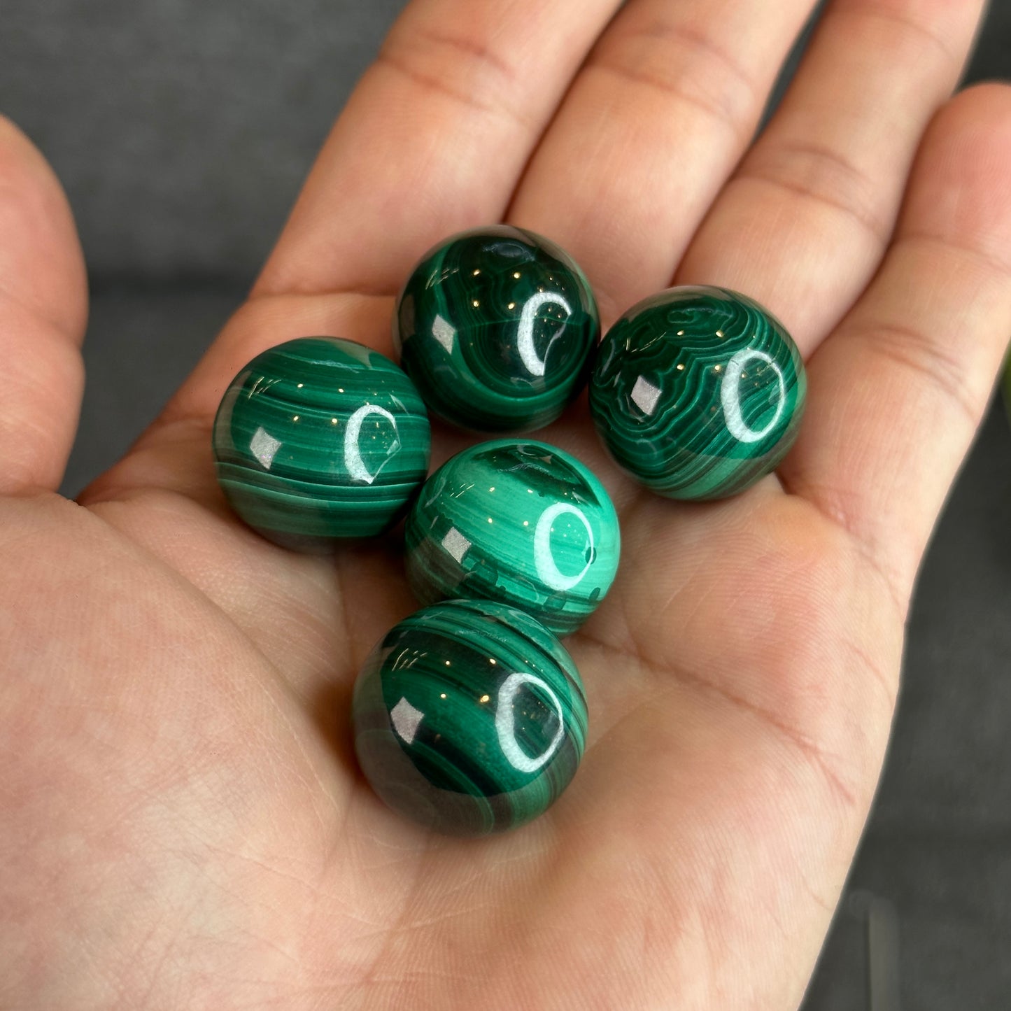 Natural Malachite Sphere