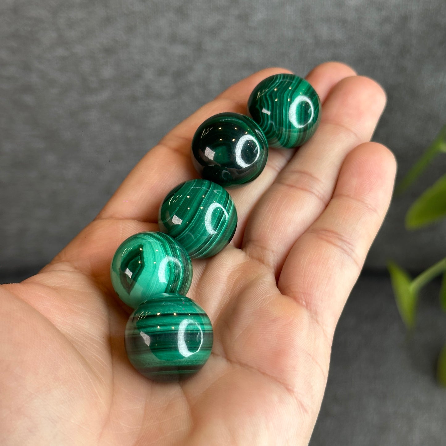 Natural Malachite Sphere