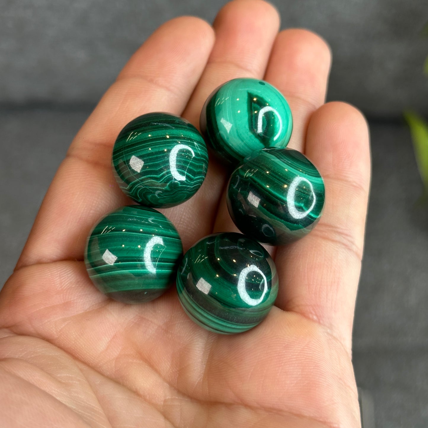 Natural Malachite Sphere