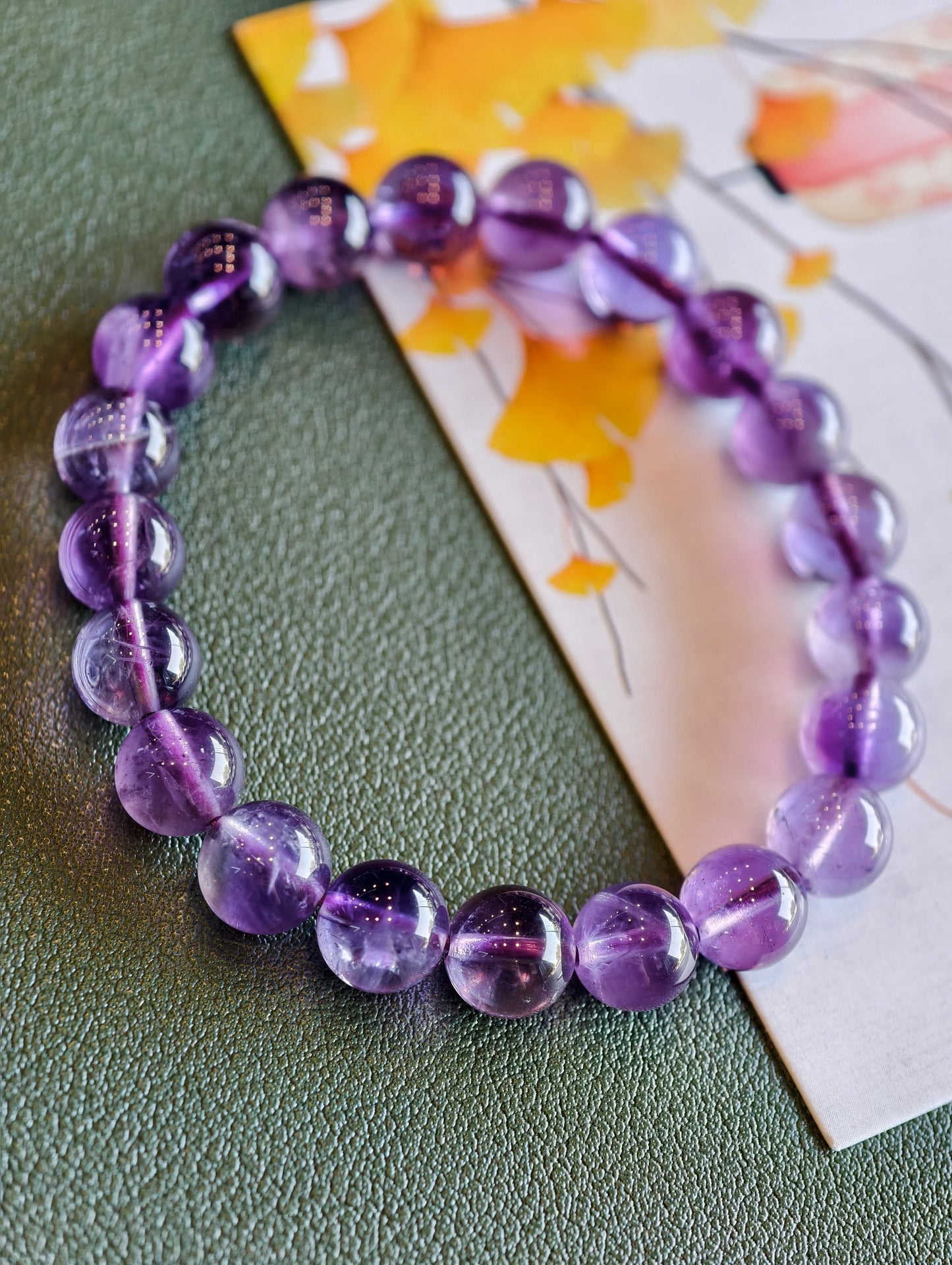 Natural Amethyst VIP Bracelet Size 8.5 mm