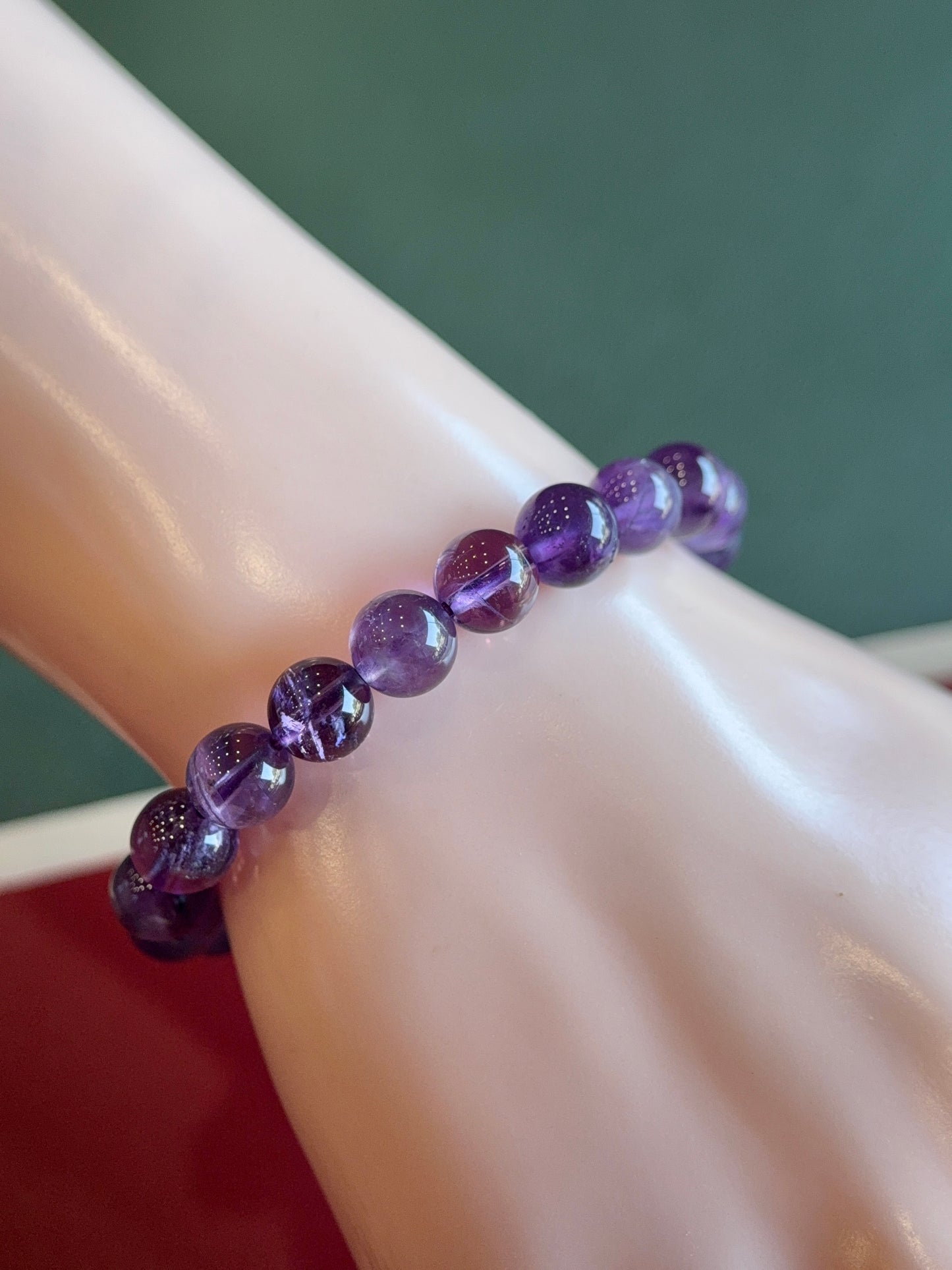 Natural Amethyst VIP Bracelet Size 8.5 mm