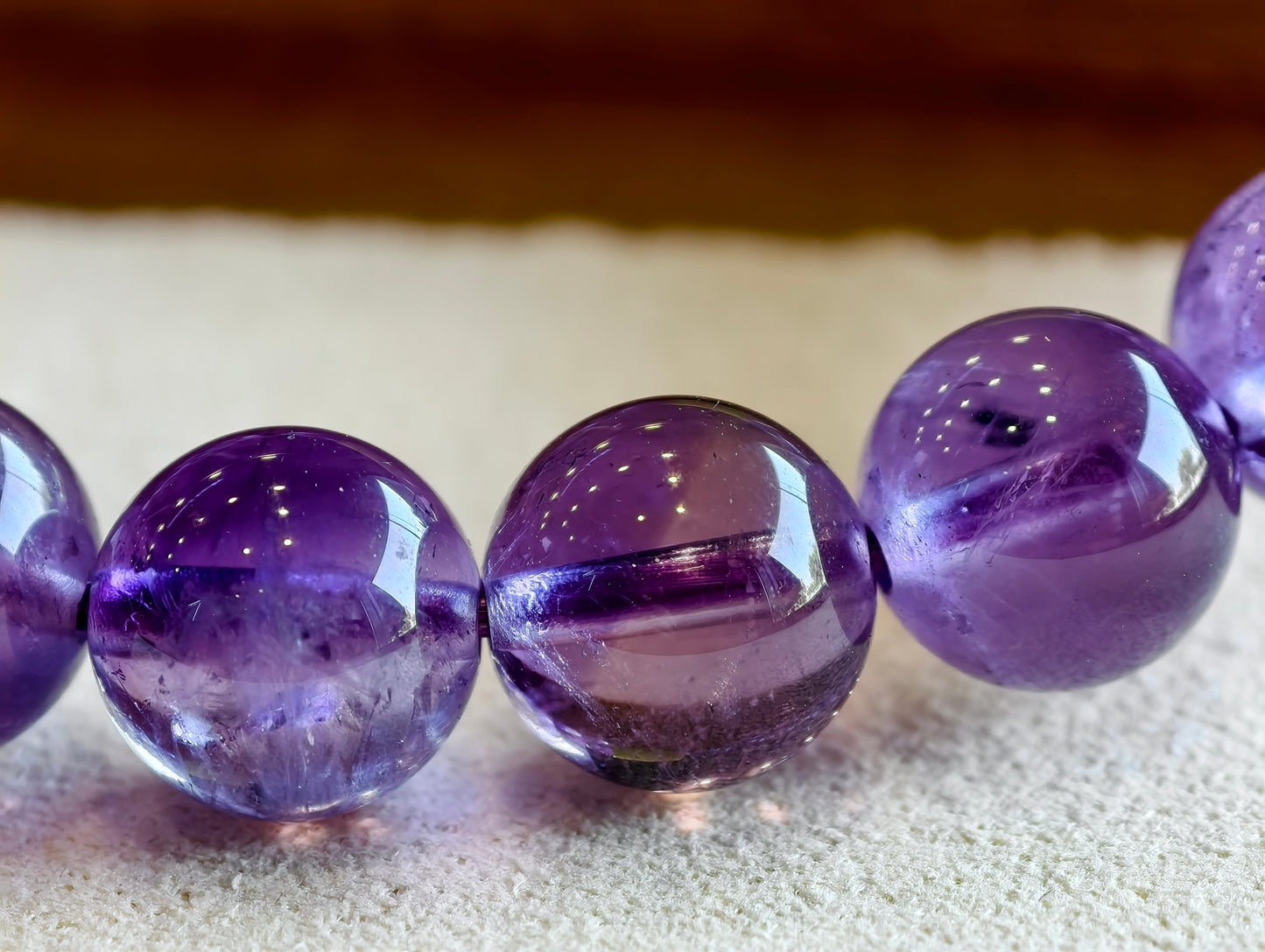 Natural Amethyst VIP Bracelet Size 8.5 mm