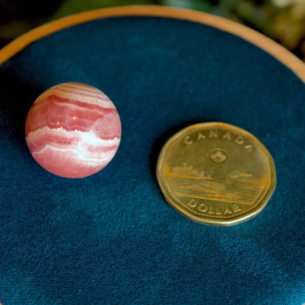 Natural Rhodochrosite Sphere 16 g