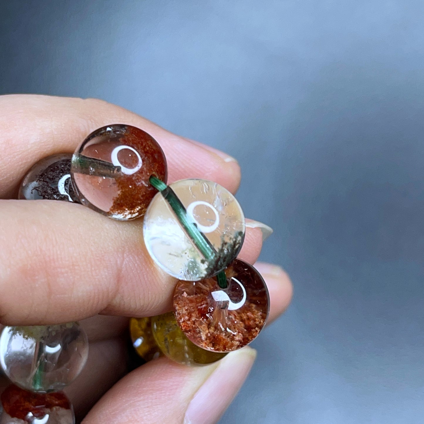 Bracelet quartz paysage Taille 12 mm