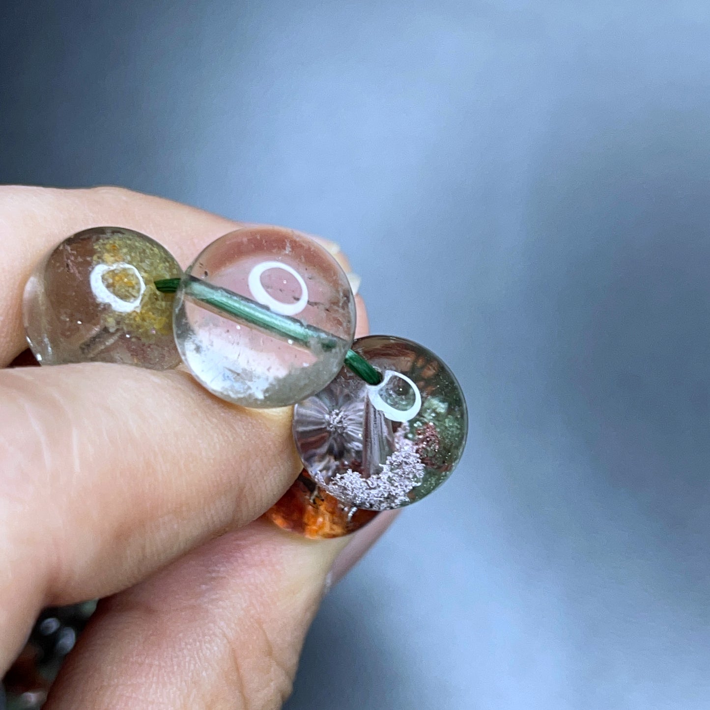 Bracelet quartz paysage Taille 12 mm