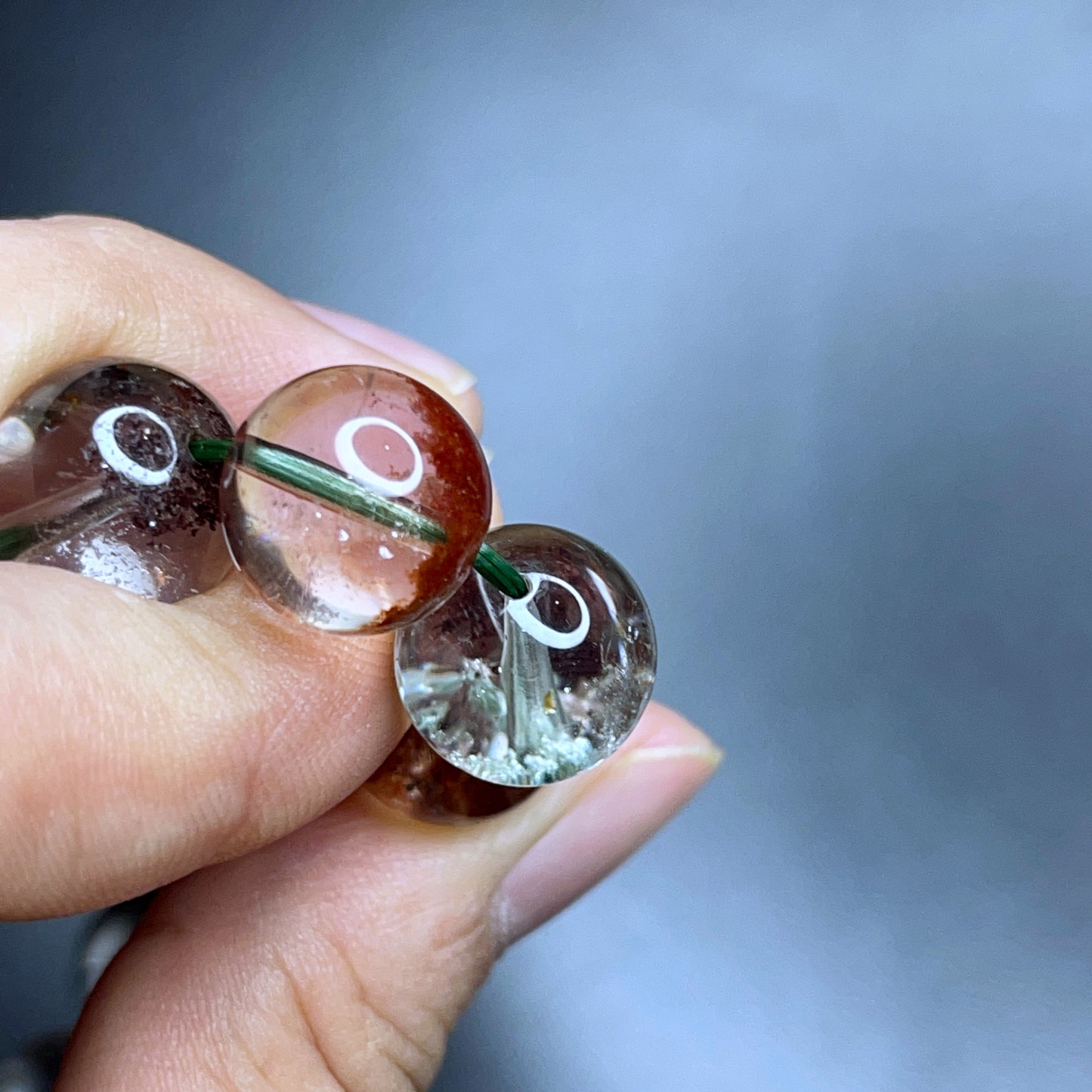 Bracelet quartz paysage Taille 12 mm
