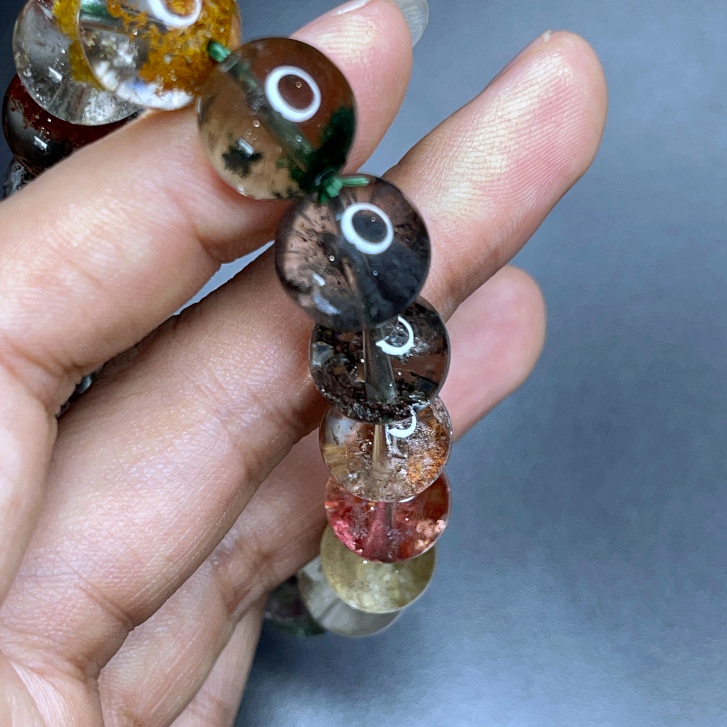 Bracelet quartz paysage Taille 12 mm