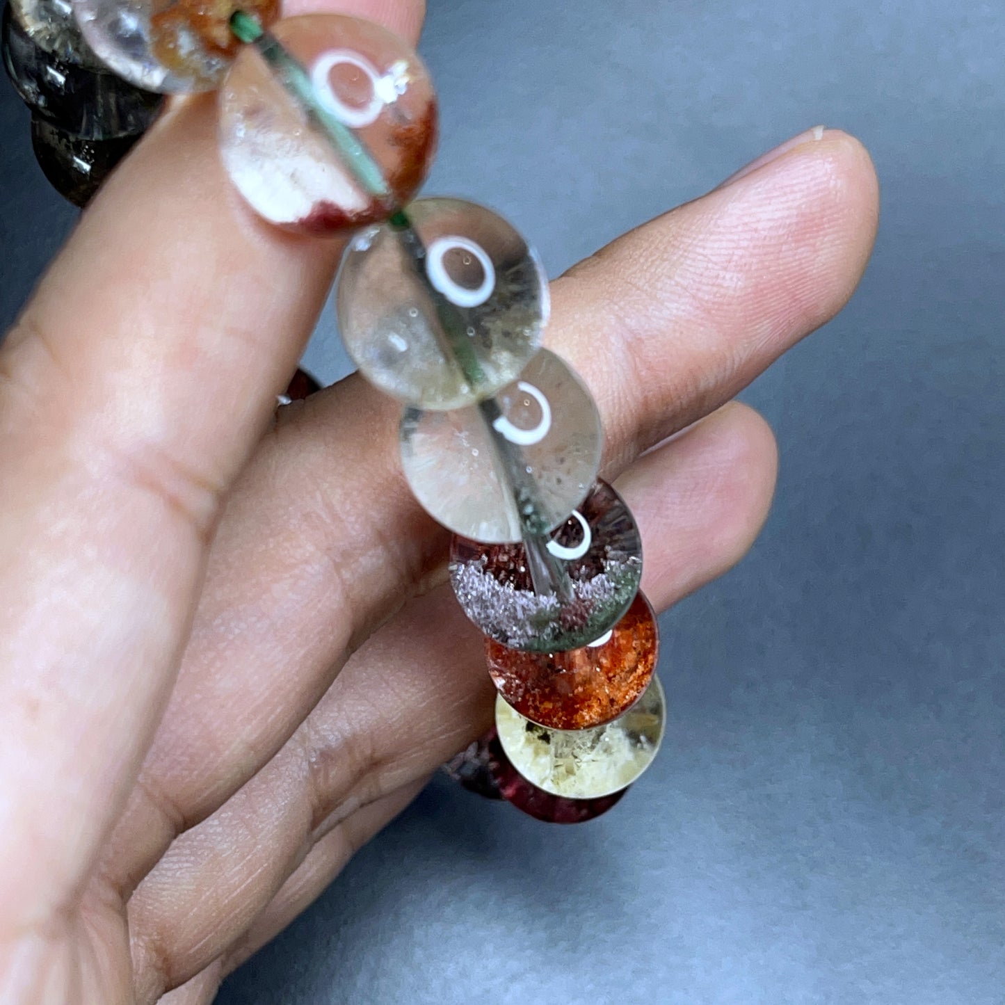 Bracelet quartz paysage Taille 12 mm