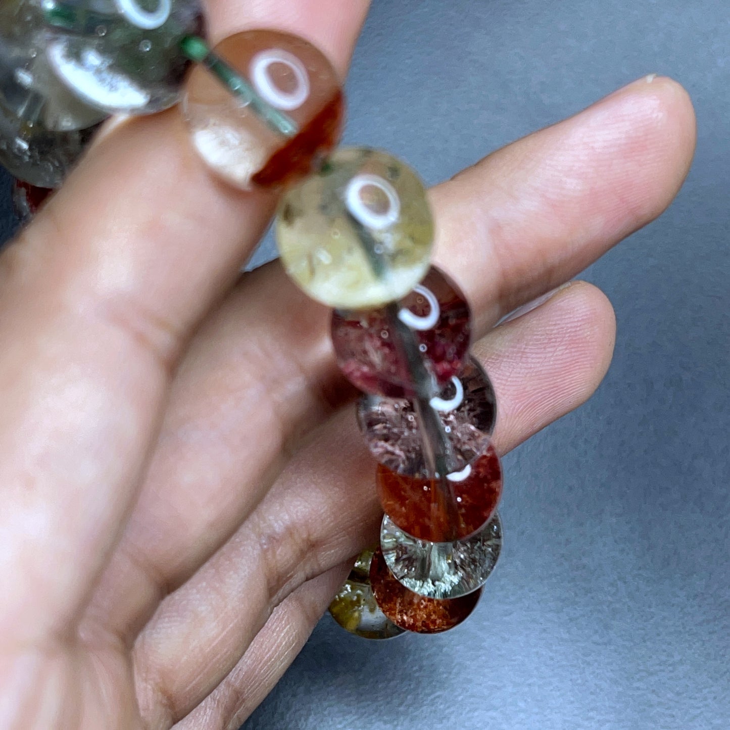 Bracelet quartz paysage Taille 12 mm