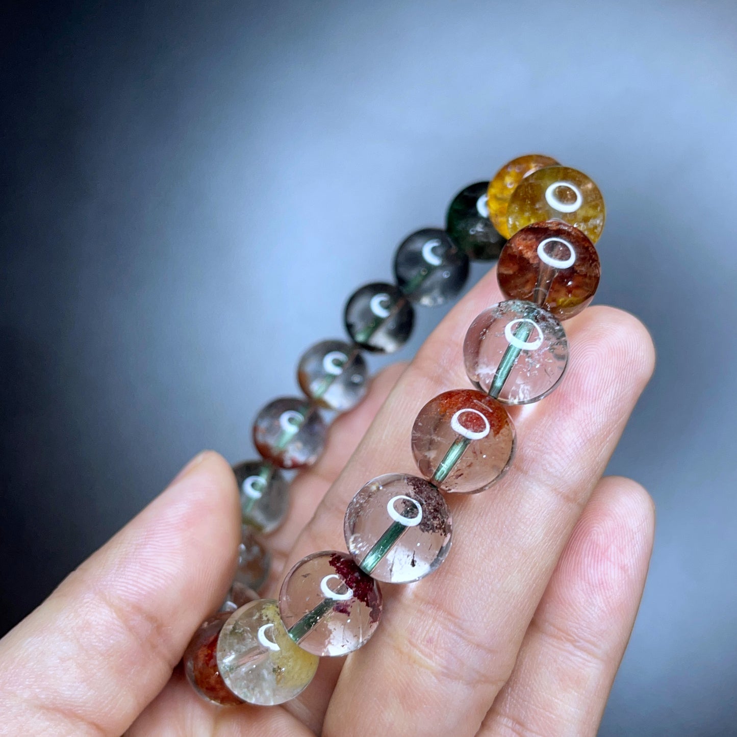 Bracelet quartz paysage Taille 12 mm