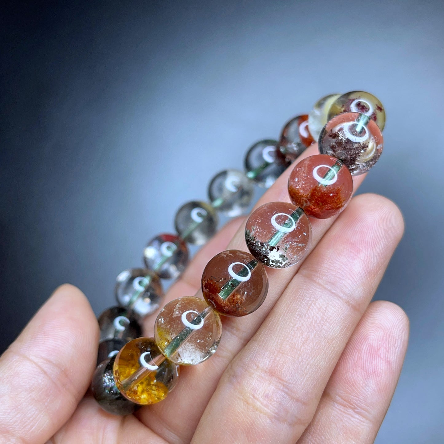 Bracelet quartz paysage Taille 12 mm
