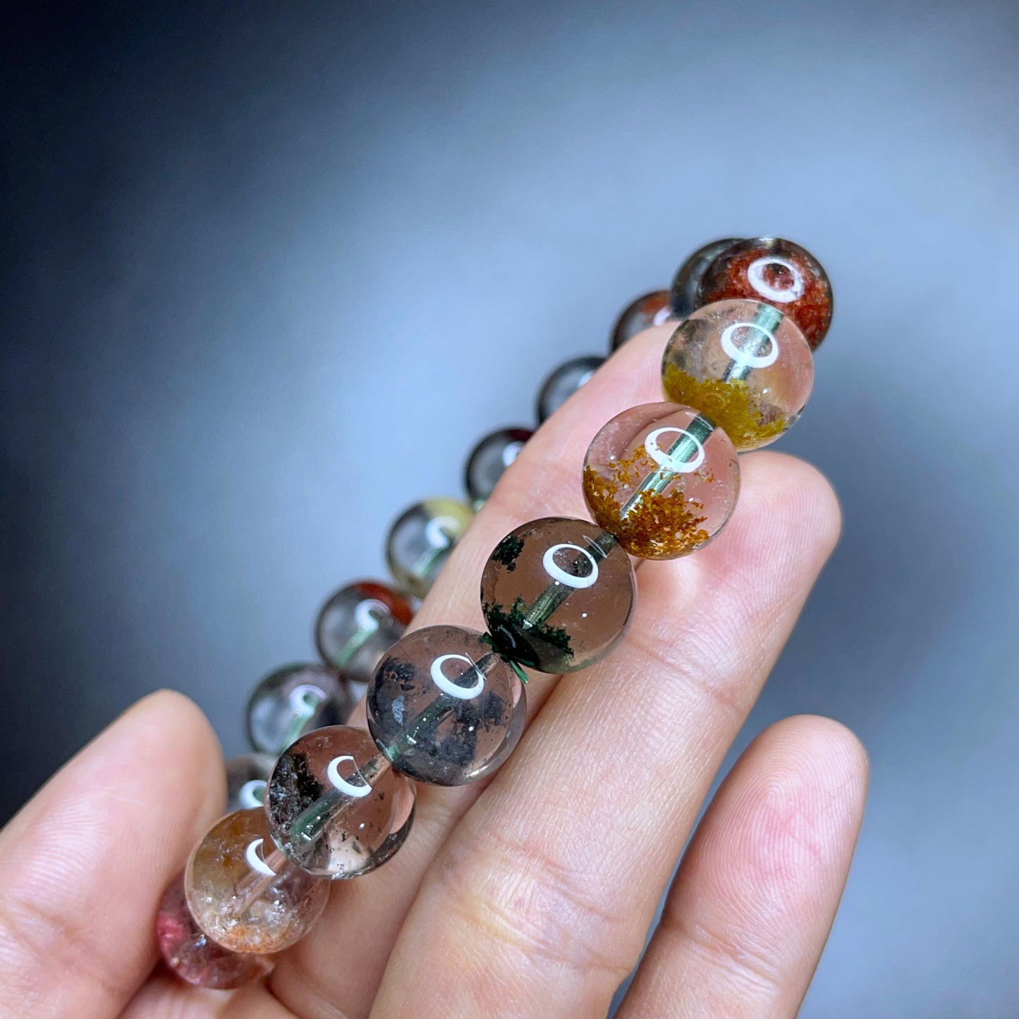 Bracelet quartz paysage Taille 12 mm