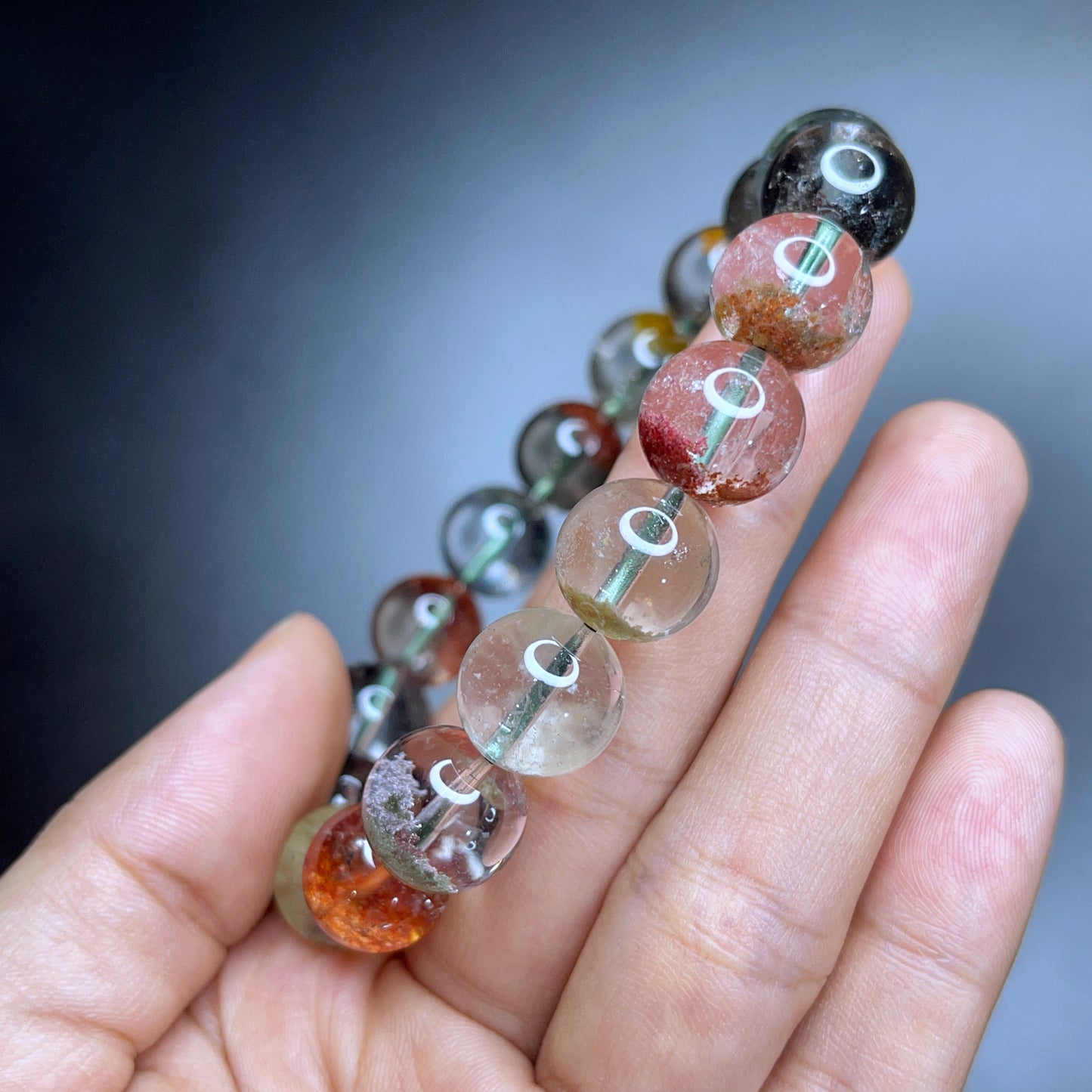 Bracelet quartz paysage Taille 12 mm