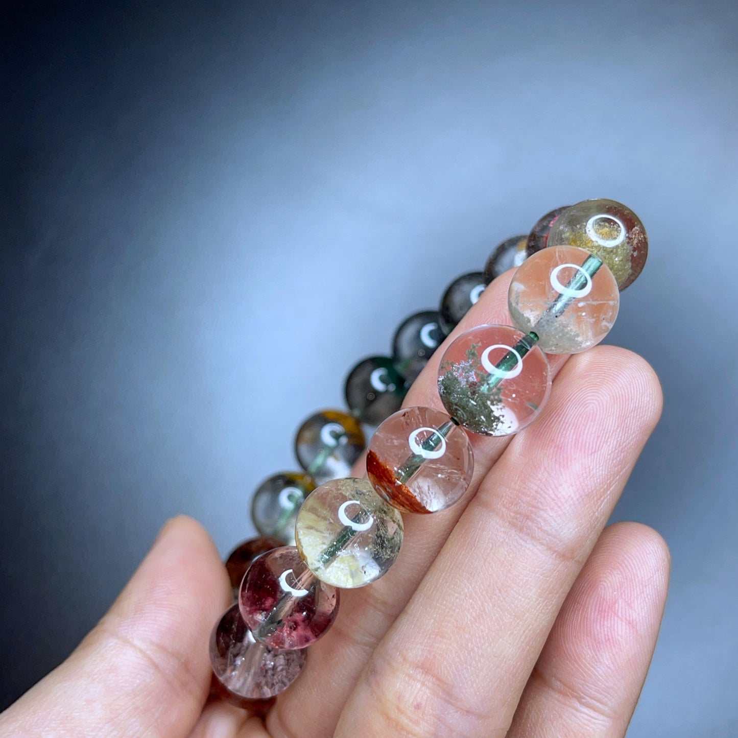 Bracelet quartz paysage Taille 12 mm