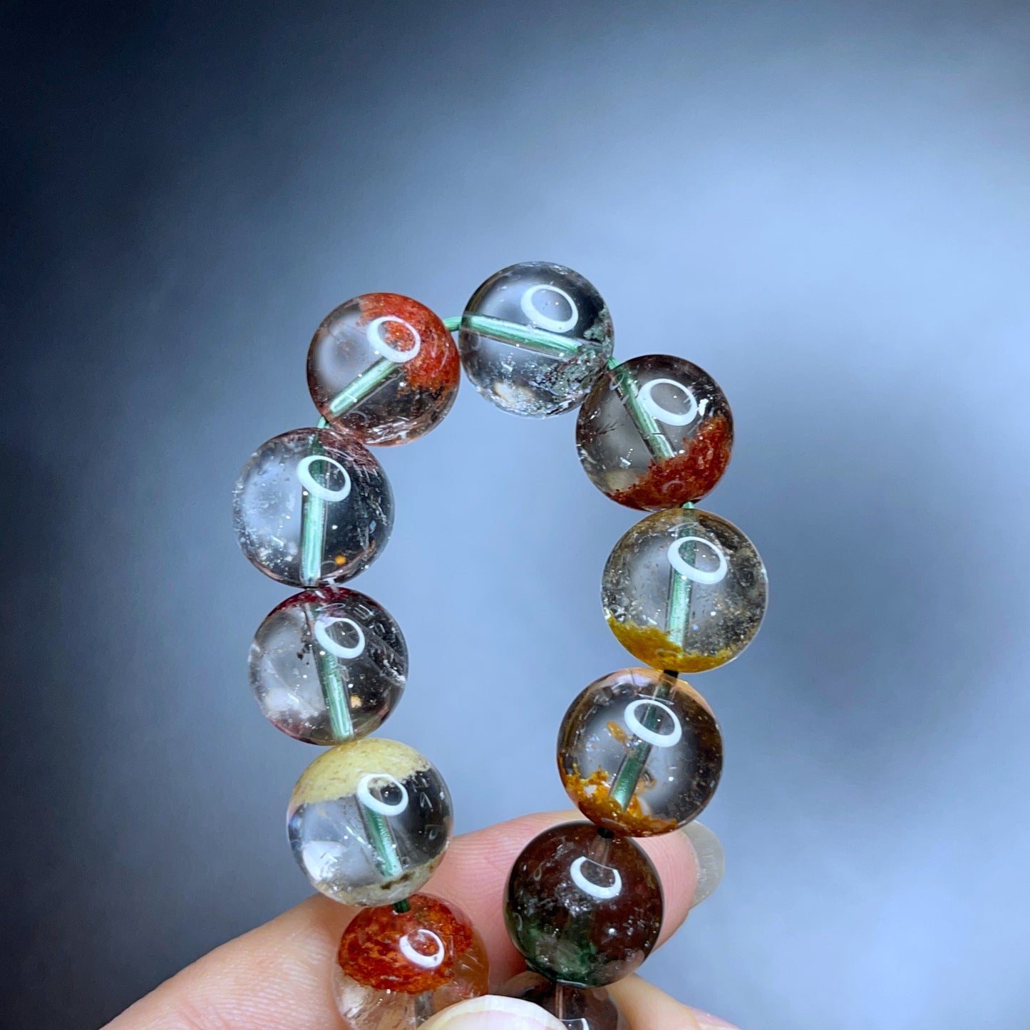Bracelet quartz paysage Taille 12 mm