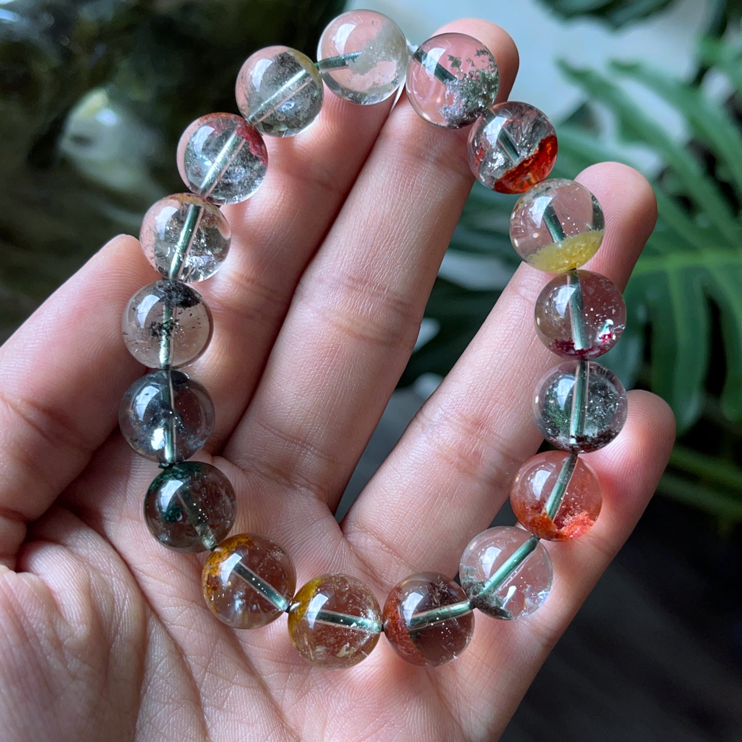 Bracelet quartz paysage Taille 12 mm