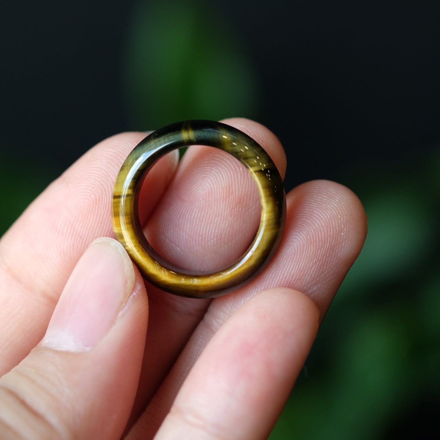 Bague Oeil de Tigre Taille 1.7